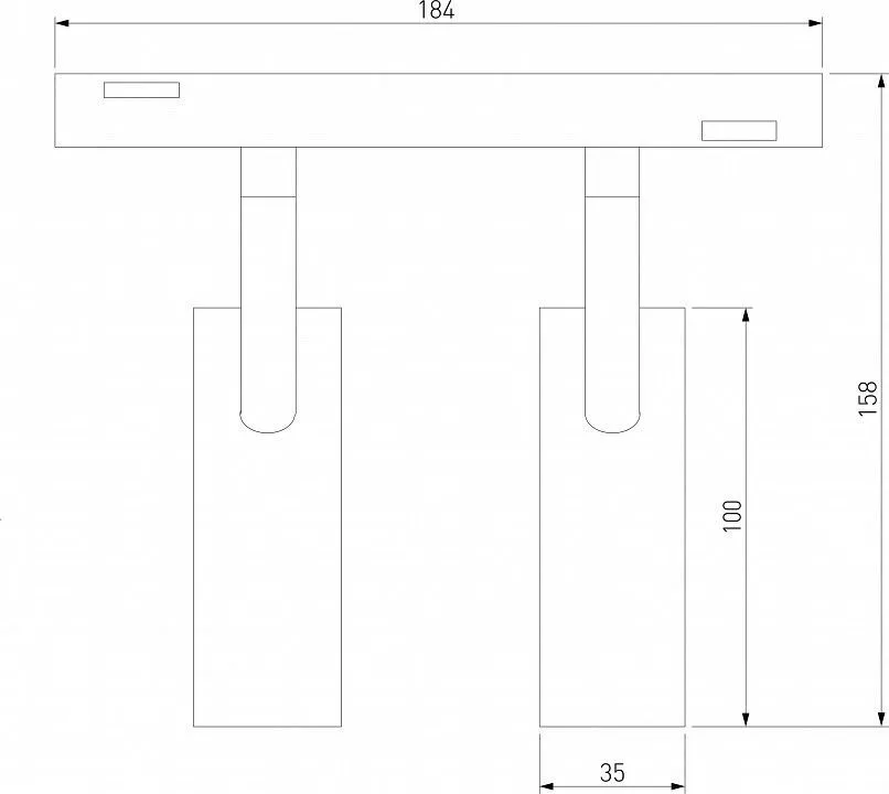 Светильник на штанге Elektrostandard Slim Magnetic a062853