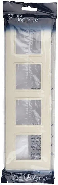 Рамка на 4 поста Эра Эра Elegance 14-5014-02