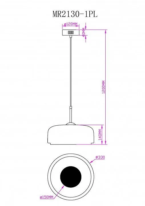 Подвесной светильник MyFar Charlie MR2130-1PL Подвесной светильник MyFar Charlie MR2130-1PL