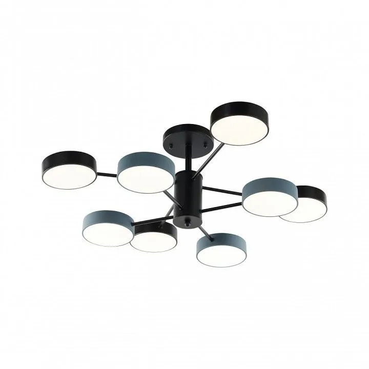 Люстра на штанге Arte Milano Ferrara 250906/8B Bk/Gr