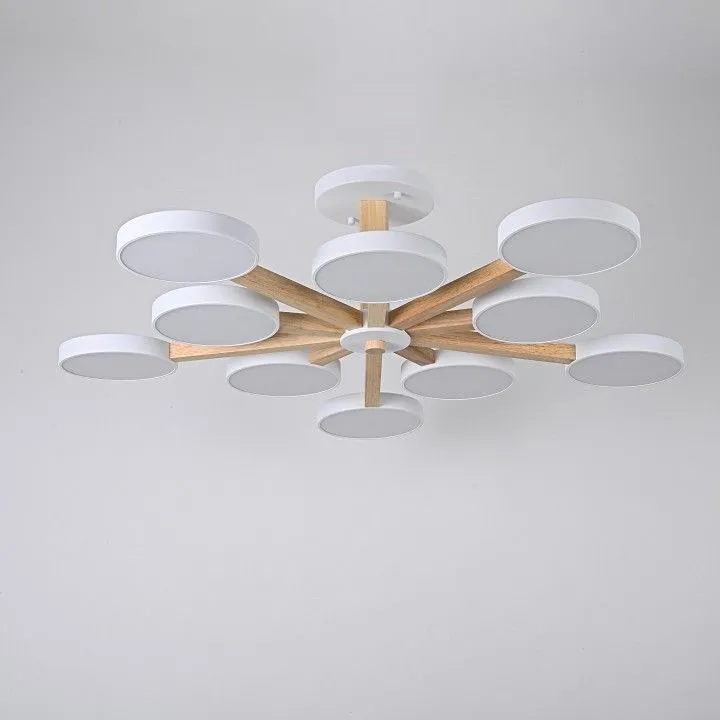 Люстра на штанге Imperiumloft TURNA White TURNA-B01
