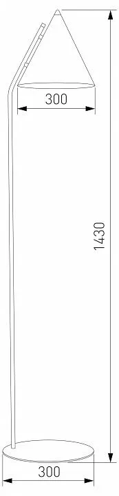 Торшер TK Lighting Cono 16010 Cono