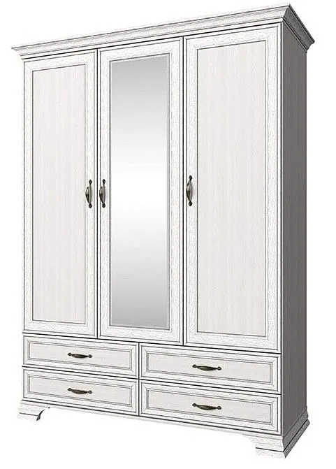 Шкаф платяной Tiffany 3D4S
