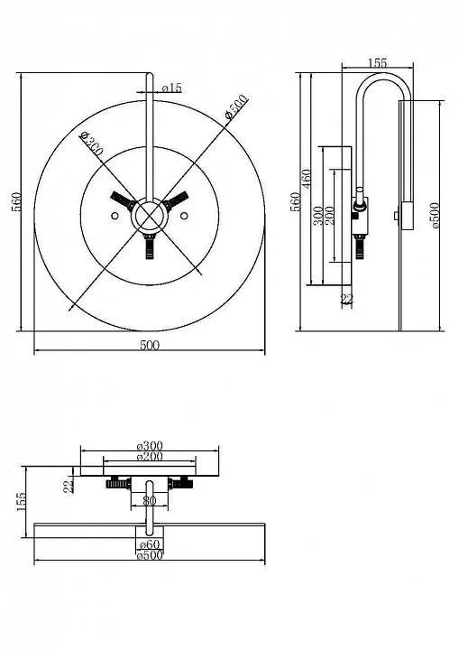 Бра Maytoni Море MOD305WL-03CH