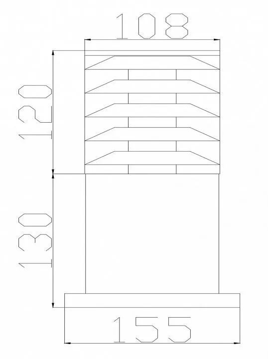 Наземный низкий светильник Maytoni Outdoor Бронкс O576FL-01B1