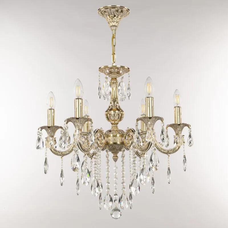 Подвесная люстра Bohemia Ivele Crystal AL7901 AL79101/6/175 B GW