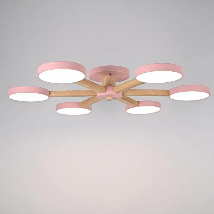 Люстра на штанге Imperiumloft TURNA Pink TURNA01