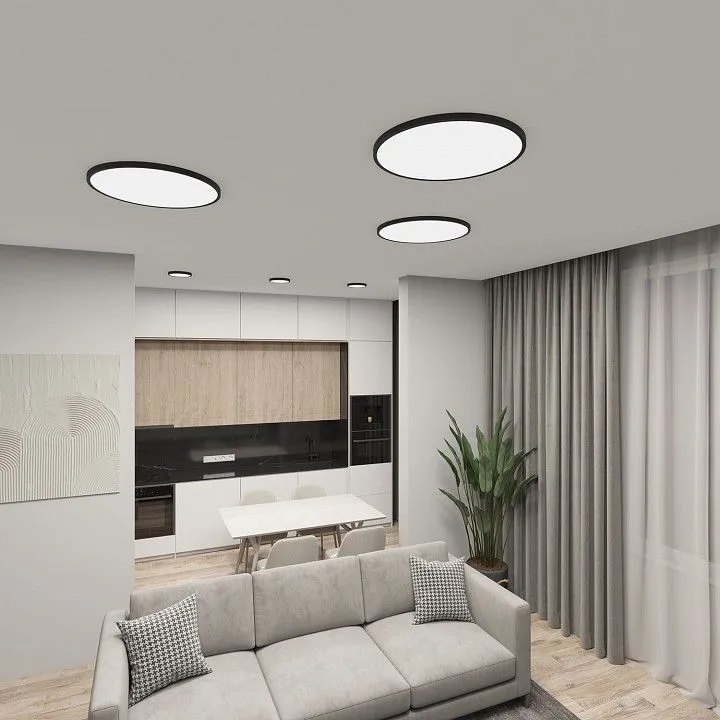 Накладной светильник Denkirs THIN DK6524-BK Накладной светильник Denkirs THIN DK6524-BK