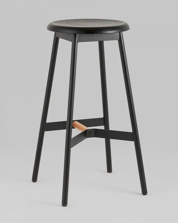 Набор из 2 табуретов барных Stool Group Knobb 9117H75 black BOX, УТ000038297 Набор из 2 табуретов барных Stool Group Knobb 9117H75 black BOX, УТ000038297