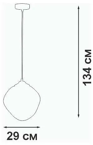 Подвесной светильник Vitaluce V2739 V2739-1/1S