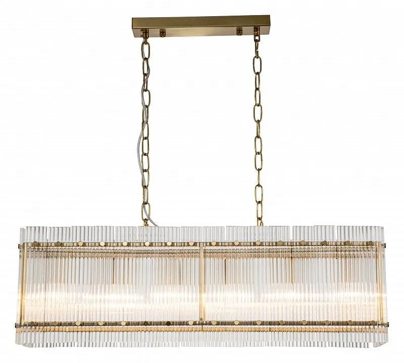 Подвесной светильник Indigo Venera 12024/6PL Brass