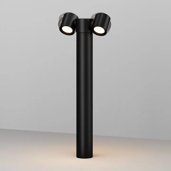 Наземный низкий светильник Maytoni Outdoor Уолл Стрит O010FL-02B