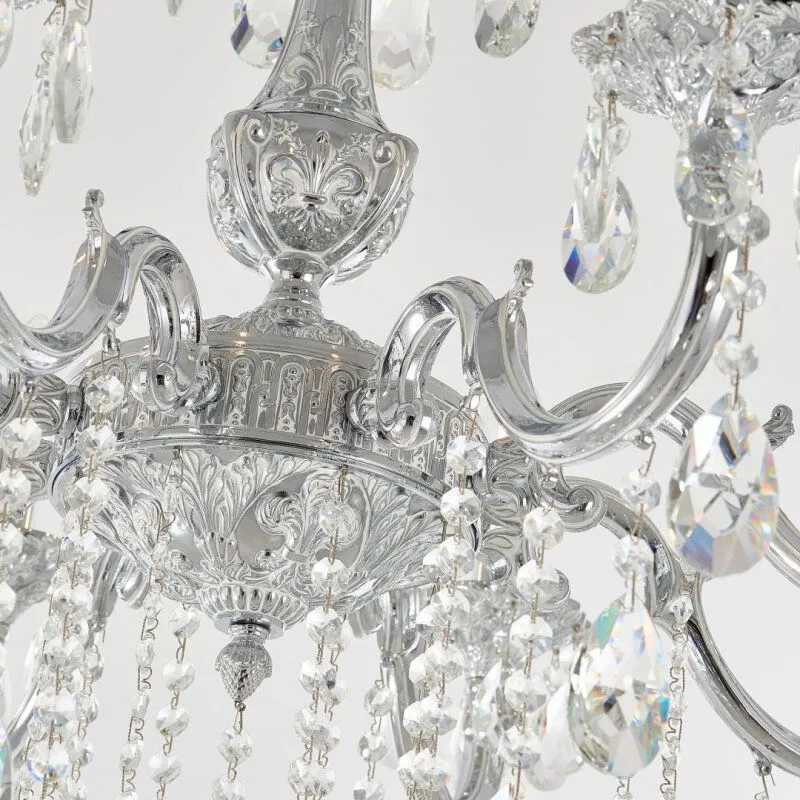 Подвесная люстра Bohemia Ivele Crystal AL7801 AL78101/8/250 B NW