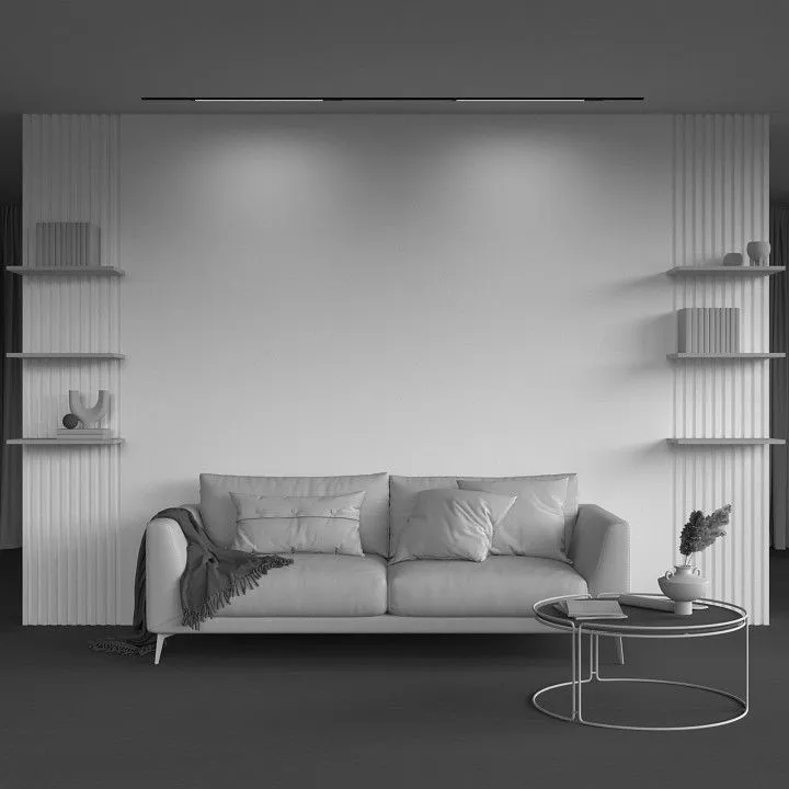 Накладной светильник Maytoni Technical Базис TR231-2-15W4K-B