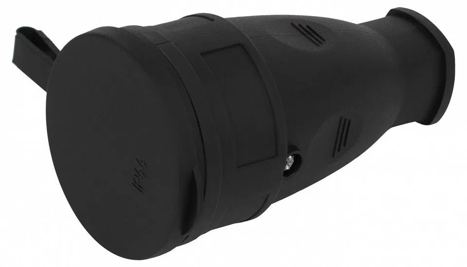 Розетка с заземлением Эра  RX10-B-IP44