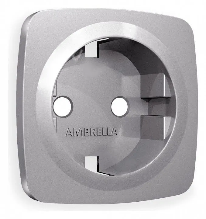 Накладка для розетки с заземлением Ambrella Volt OMEGA OP5060