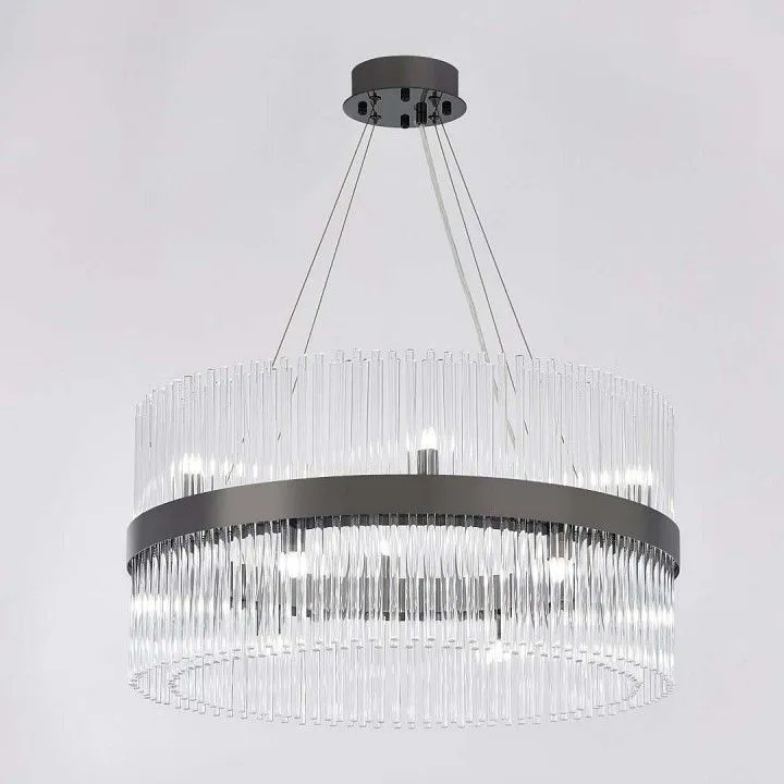 Подвесная люстра Arte Milano Бари 430110.600.12.G9.B1 BK