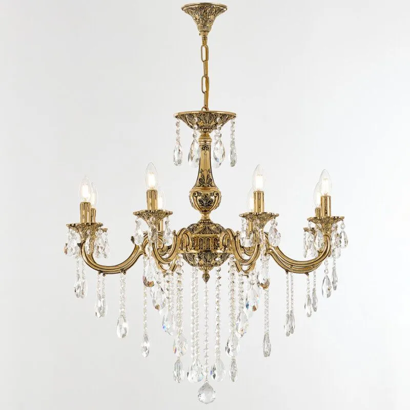 Подвесная люстра Bohemia Ivele Crystal AL7801 AL78101/8/250 B GB