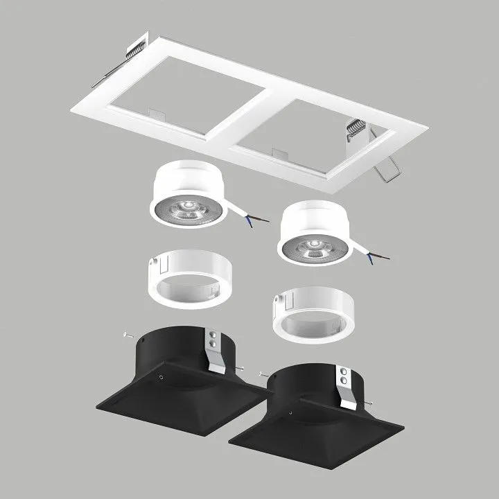 Встраиваемый светильник Lightstar Domino D5260707WMOD