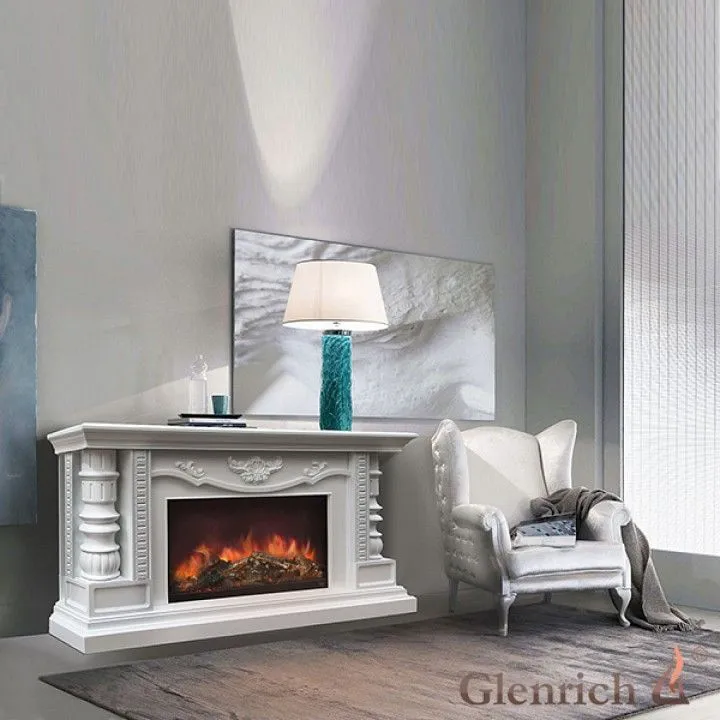 Комплект из электрокамина напольного и портала (165x42.5x89 см) Консул Premier S86 КО000002