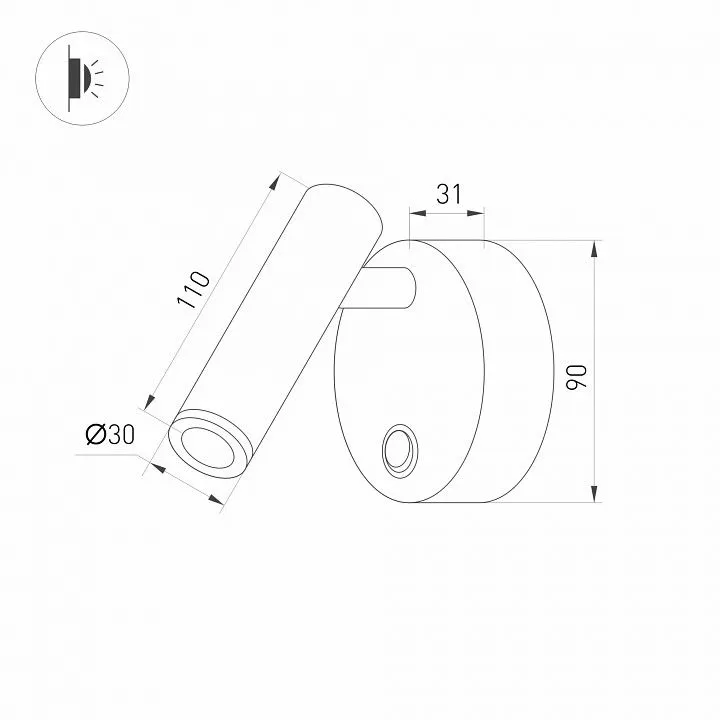 Бра Arlight BED 029634