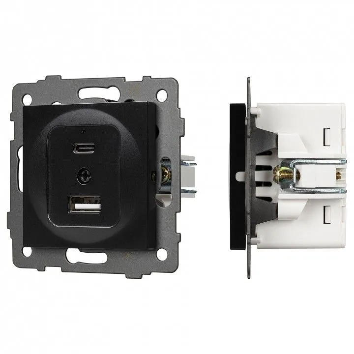 Механизм розетки 2хUSB type A и C Arlight SCT 049838