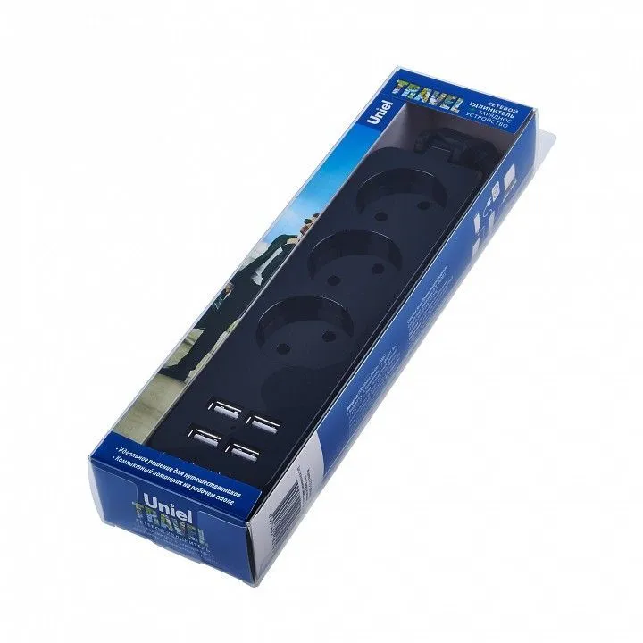 Удлинитель Uniel Travel UL-00011137