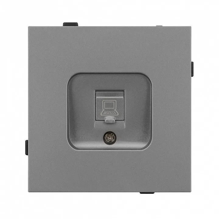 Розетка Ethernet RJ-45 и со шторками, без рамки Arlight SCT-TENDO 054105