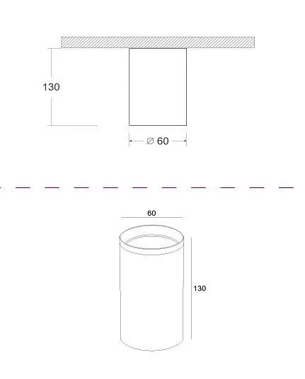 Накладной светильник Maytoni Technical Фокус Дизайн C036CL-01B