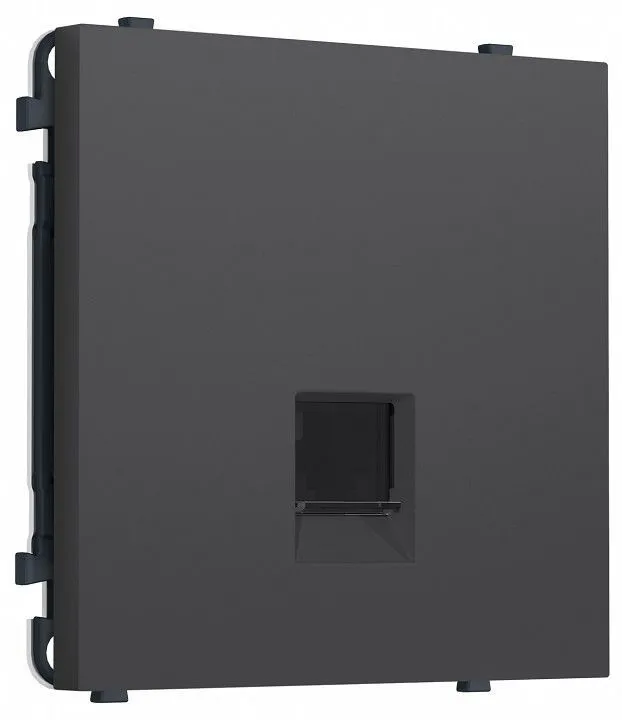 Розетка Ethernet RJ-45 экранированная и со шторками, без рамки Ambrella Volt MS MS912005