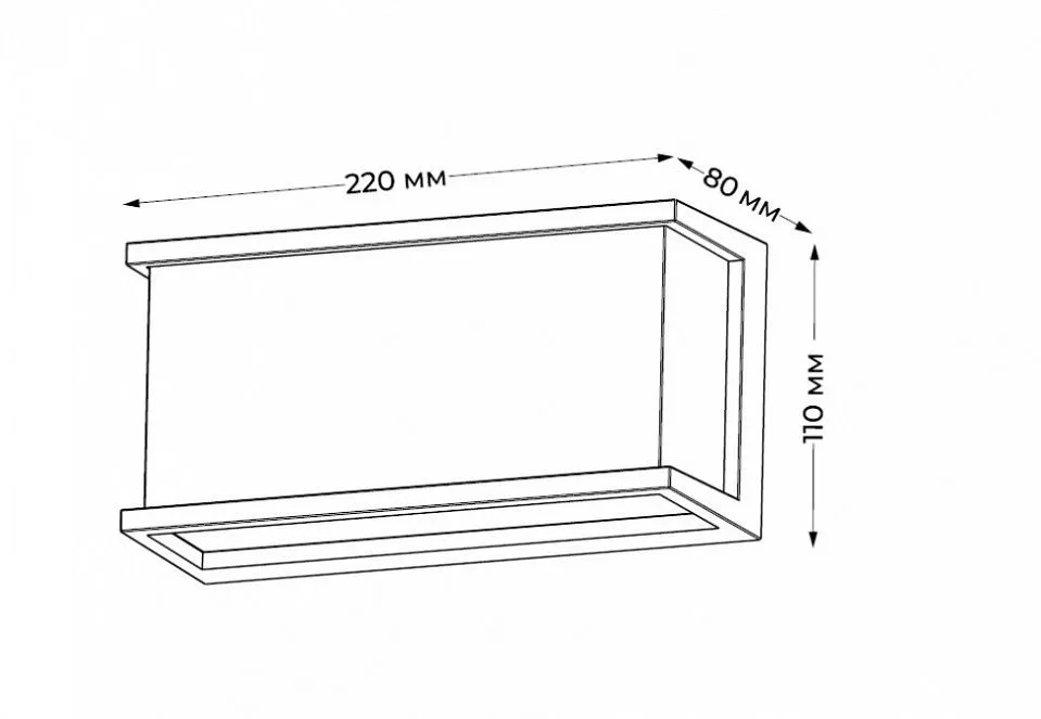 Накладной светильник Italline  IT3008A