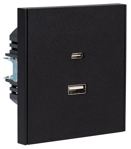 Розетка 2хUSB type A и C без рамки Kranz STRONG KR-78-0734-5