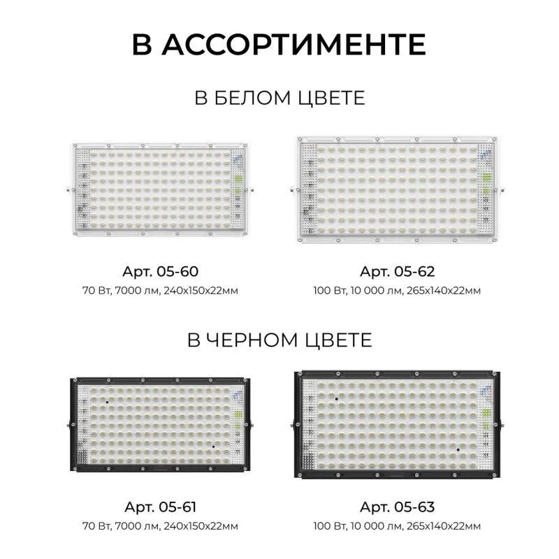 Настенно-потолочный прожектор Apeyron Electrics  05-60
