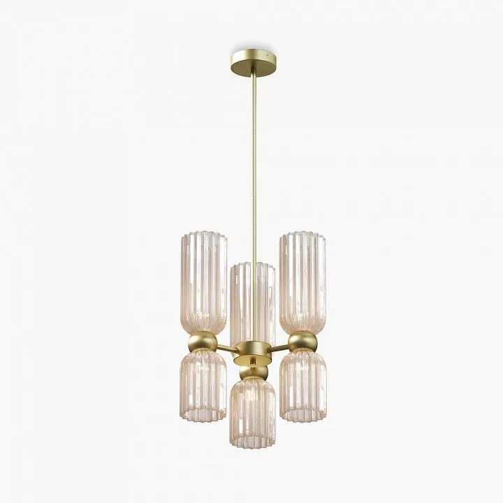 Люстра на штанге Maytoni Антик MOD302PL-06CG