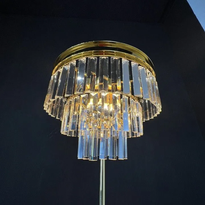 Торшер Imperiumloft Odeon Clear Glass Floor 241415-22