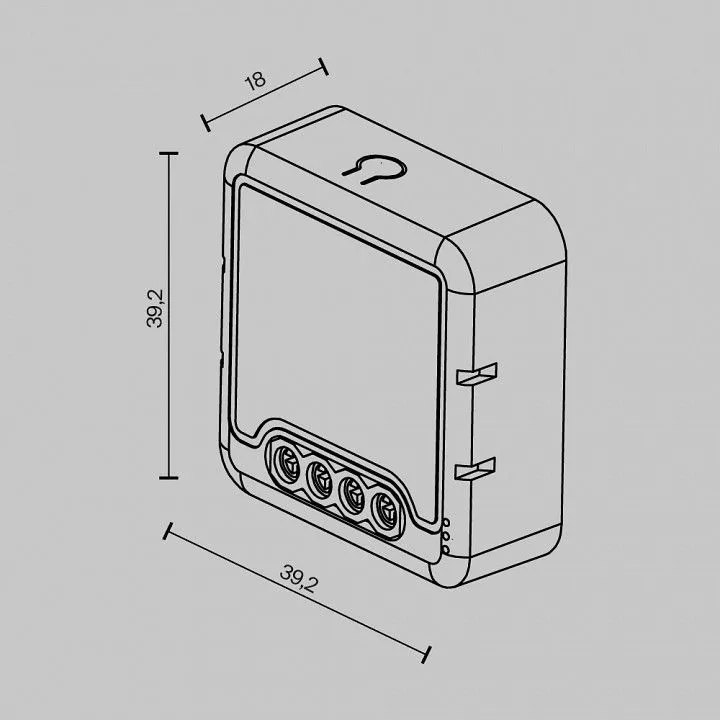 Контроллер-диммер Wi-Fi для смартфонов и планшетов Maytoni Technical Диммеры MD005
