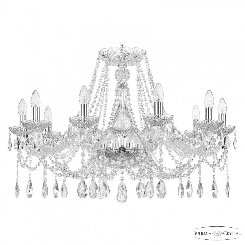 Подвесная люстра Bohemia Ivele Crystal 107 107/10/300 Ni