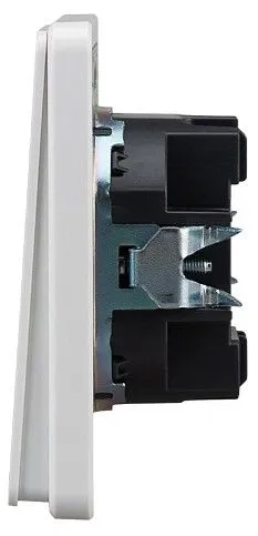 Выключатель трехклавишный без рамки Kranz ROUND KR-78-0707-1