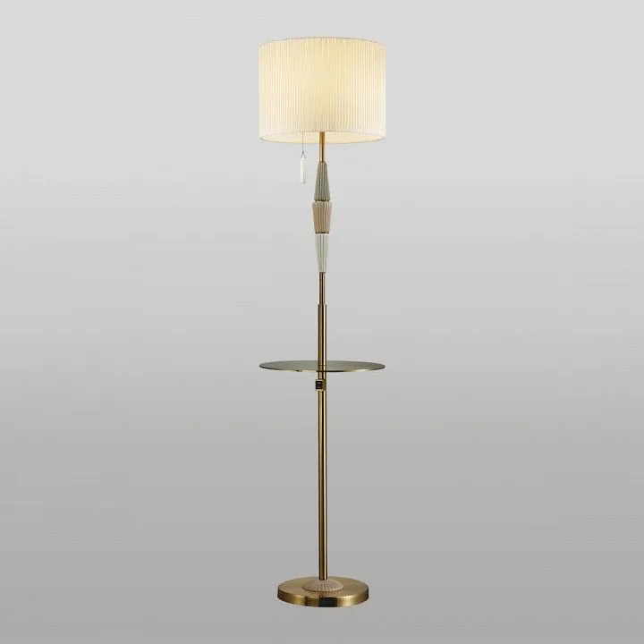 Торшер с полкой Odeon Light Latte 5403/1F