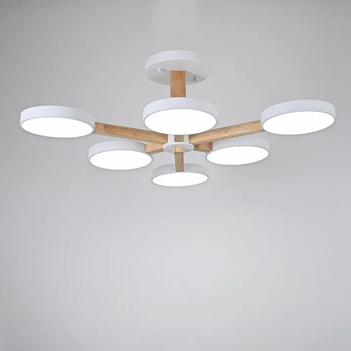 Люстра на штанге Imperiumloft TURNA White TURNA-B01
