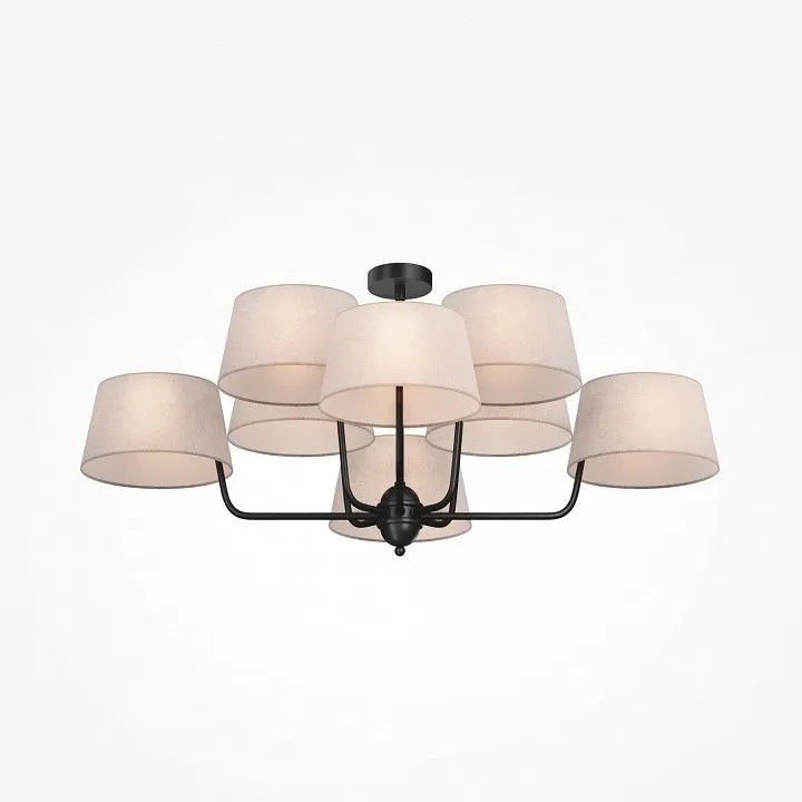 Люстра на штанге Maytoni Модесто MOD360PL-08B