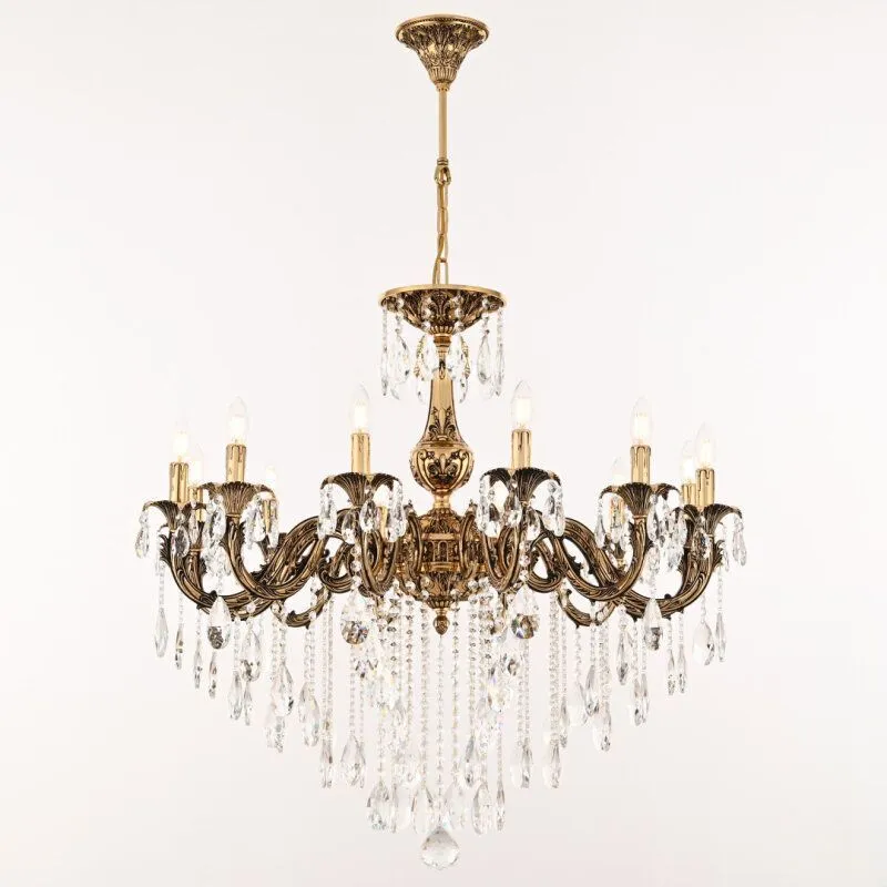 Подвесная люстра Bohemia Ivele Crystal AL7901 AL79101/12/300 B GB