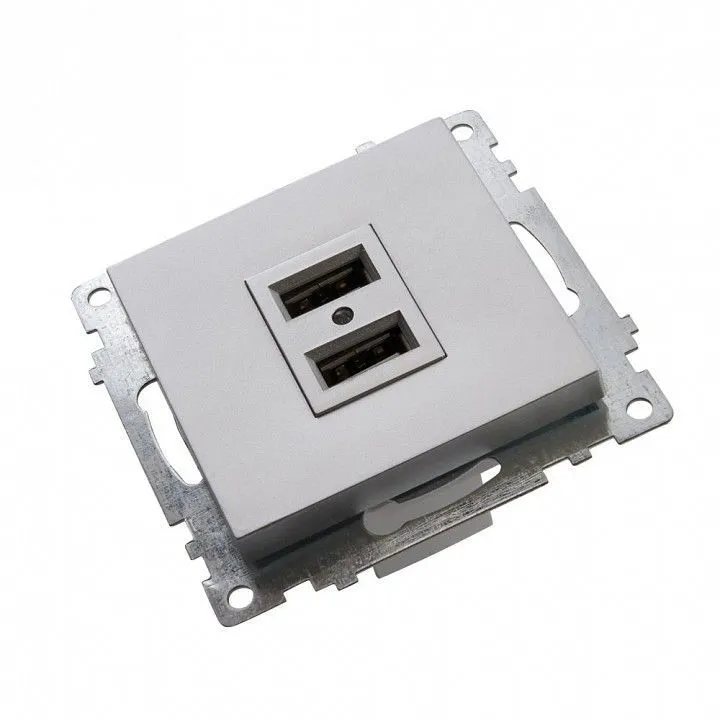 Розетка USB type A без рамки Stekker Катрин 39588