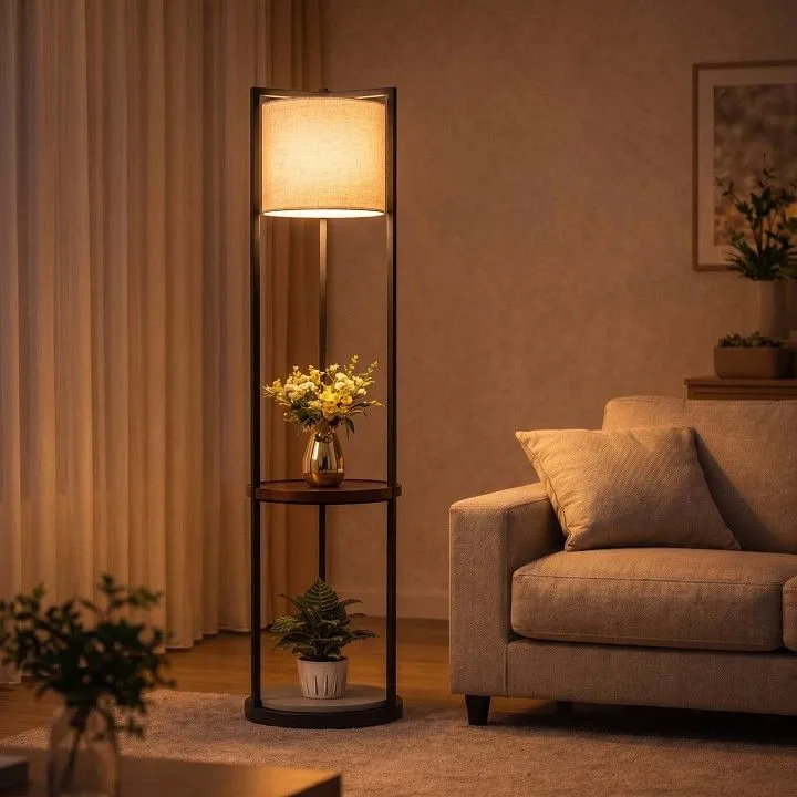 Торшер с полкой Loft it Nora 10575F