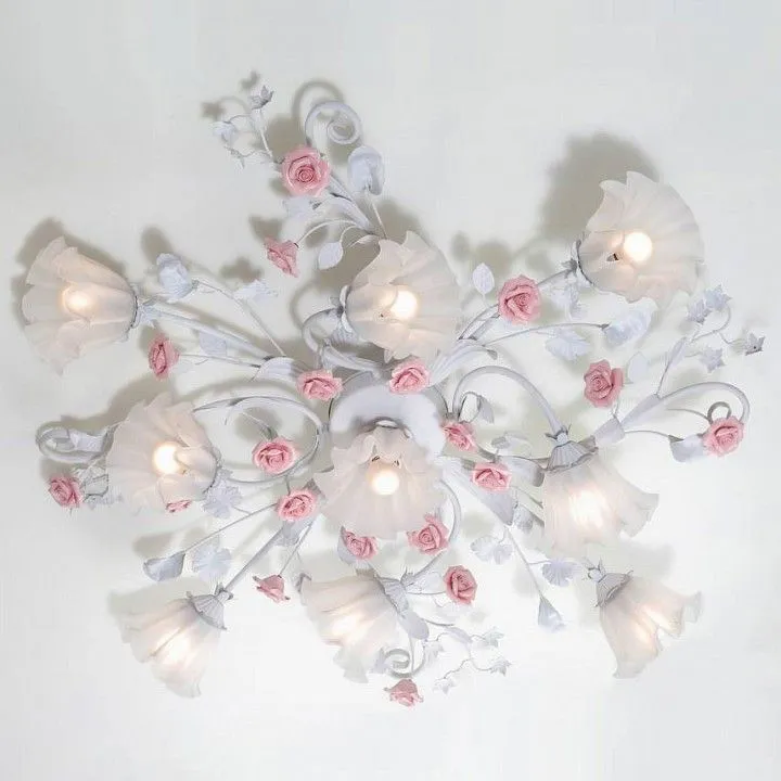 Потолочная люстра Lucia Tucci Fiori di Rose Fiori di rose 109.8.1 Потолочная люстра Lucia Tucci Fiori di Rose Fiori di rose 109.8.1