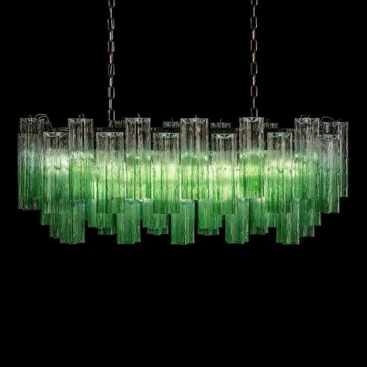 Подвесная люстра Loft it Murano 10580/1000R Clear green
