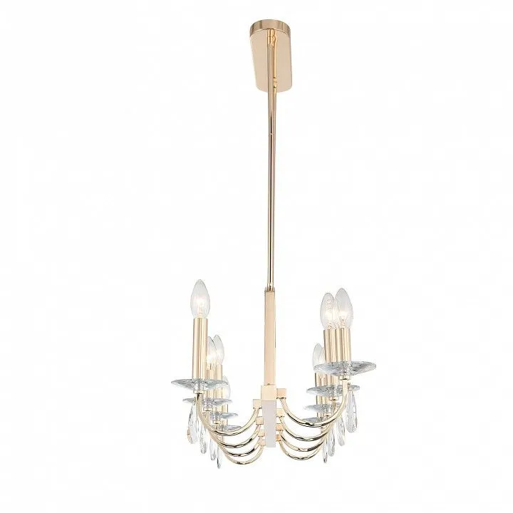 Люстра на штанге ST-Luce BRASS SL1405.223.08