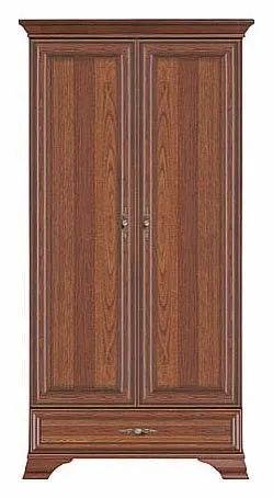 Шкаф платяной BlackRedWhite Кентаки 00008054, S132-SZF2D1S