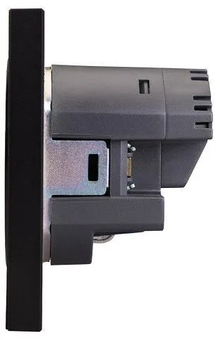 Розетка с заземлением и со шторкой и 2хUSB, без рамки Kranz STRONG KR-78-0704-5
