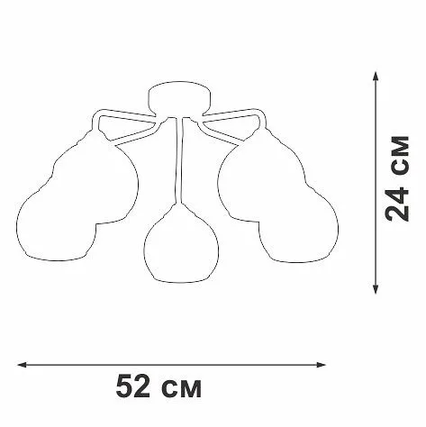 Потолочная люстра Vitaluce V3096 V3096-9/5PL